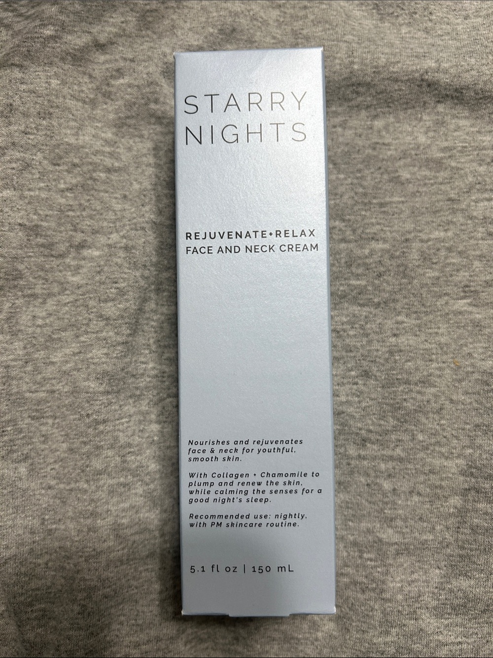 Starry Nights Rejuvenate + Relax Face and Neck Cream